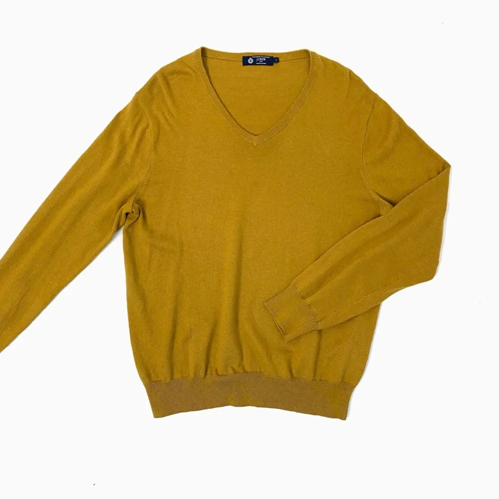 J.Crew Cashmere Blend V-Neck Pullover - Picture 2 of 7